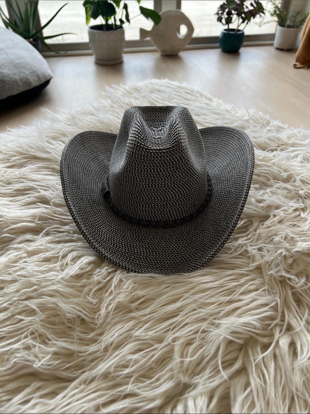 Women’s Grey Cowboy Hat